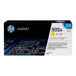 HP Toner Yellow Q6472A 502A