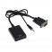 Cable Adaptador VGA a HDMI