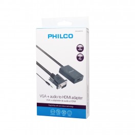 Cable Adaptador VGA a HDMI Philco