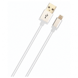 Cable Microlab Lightning blanco para iPhone MCL7779  