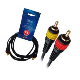 Cable Audio Microlab 2 RCA a 2 RCA 1,8m 
