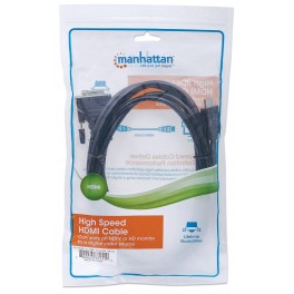 Cable Video HDMI a DVI-D 3mt Manhattan