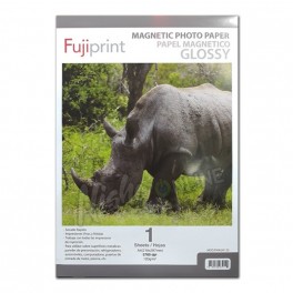 Papel Glossy Magn&eacute;tico Fujiprint 1 Hoja 120g/m2