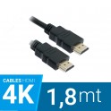 Cable HDMI 1,8M  2.0  4K Dinon 9406  