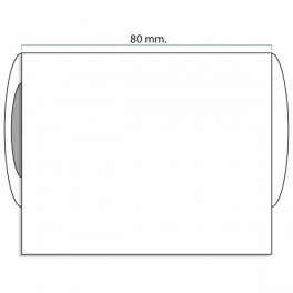 Rollo T&eacute;rmico Para Impresora de Boletas 80mm x 80mt