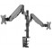 Soporte Doble Monitor 17-32" Dinon 9730  