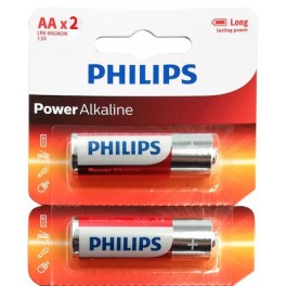 Pila Alcalina AA X 2 Unidades Philips 8755