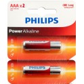 Pila Alcalina AAA X 2 Unidades Philips 8754