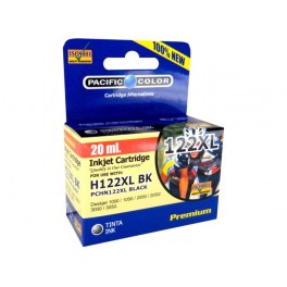 Cartridge Tinta Alternativa H122XL Negro Pacific Color 20ml H122XLBK