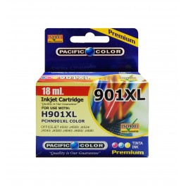 Cartridge Tinta Alternativa H901XL Color Pacific Color 18ml PCHN901