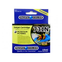 Cartridge Tinta Alternativa 731N Negro Pacific Color 15ml PCT0731N / PCT0901