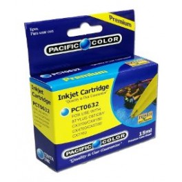 Cartridge Tinta Alternativa PCT0632 Cian Pacific Color 15ml