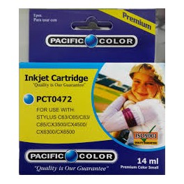 Cartridge Tinta Alternativa PCT0472 Cian Pacific Color 14ml