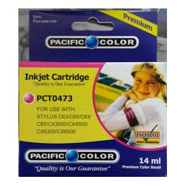 Cartridge Tinta Alternativa PCT0473 Magenta Pacific Color 14ml