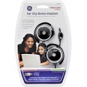 Aud&iacute;fonos C/Micr&oacute;fono PC ear-clip GE 