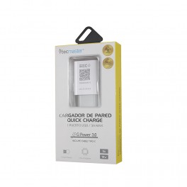 Cargador carga r&aacute;pida tipo C Tecmaster TM-200516  