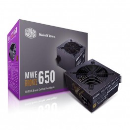 Fuente de Poder Certificada Cooler Master 650W 80 Plus Bronze