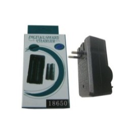 Cargador doble para bater&iacute;a 18650 
