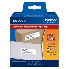 Cinta brother DK2210  29 mm x 30,4 m