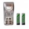 Cargador de Pilas + 2 Pilas AA MW-668 Macrotel