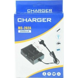 Cargador doble de bateria 18650 2000mAh MS-282A  