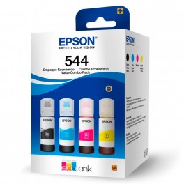 Pack Tintas Epson 544 Negro/ Cian/ Magenta/ Amarillo
