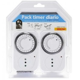 Pack 2 Timer Diario Macrotel MS-T24X2  