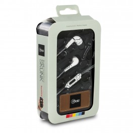 Audifono con micr&oacute;fono In- Ear Mlab Skunk blanco 7727