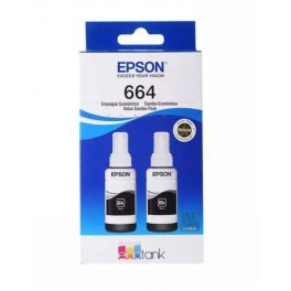 Pack 2 tintas EPSON 664BK