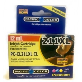 Cartridge Tinta Alternativa 211 Pacific Color 12ml
