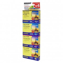 Pack Tinta Alternativa 195 Color Pacific Color T195/196/197﻿