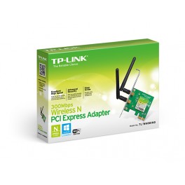 Tarjeta de red interna WiFi PCI Express TP-Link WN881ND 300Mbps