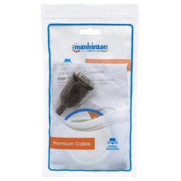 Convertidor USB tipo C a serial Manhattan 151566