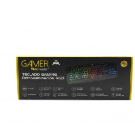 Teclado Gamer Tecmaster TM-400511 Rgb Negro