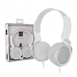 Mlab Aud&iacute;fonos ExtraBass con Microfono 7743 White