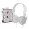Mlab Audífonos ExtraBass con Microfono 7743 White