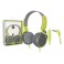 Mlab Audífonos ExtraBass con Microfono 7744 Green