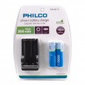 Cargador C/2 Baterias 18650 BLT15 Philco