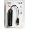Hub Usb 2.0 Combo Lector Memorias 3 Usb / Sd/ Tf Microsd