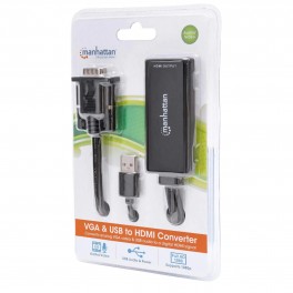 Convertidor  VGA a HDMI Manhattan 152426