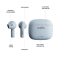 Audifonos Bluetooth Sudio Earphone A1 Blue