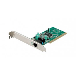 Tarjeta de Red Ethernet Interna 10 / 100 / 1000 Mbp/s PCI D-Link DGE-528T