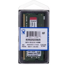 SODIMM Kingston DDR4 8GB 3200Mhz KVR32S22S6/8