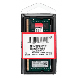 SODIMM Kingston DDR4 32GB 3200Mhz KCP432SD8/32