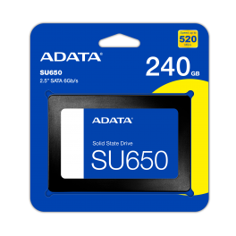 SSD 2,5" 240GB Adata SU650 ASU650SS-240GT-R