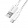 Cable USB a Tipo C Carga Rápida 2.4A Blanco Bestlink BL-CH0600W 