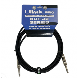 Cable de Audio Jack Macho Macho Mono de 3 m Ulink UL-GUI-J203