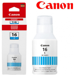 Botella de Tinta Pigmentada Canon GI-16 Cyan