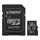 Kingston Memoria Micro SD 128GB Canvas Select Plus 150MB/s