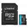 Kingston Memoria microSD 64GB Canvas Go! Plus